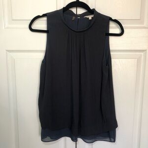 Navy Rebecca Taylor Tank Top Size 4